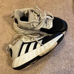 adidas Kids Black and White Sneakers